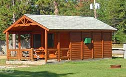 Camping Cabins - Click on this photo to see a larger photo